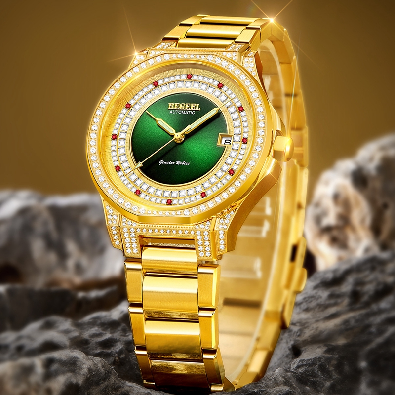 機械手表表冠這么裝